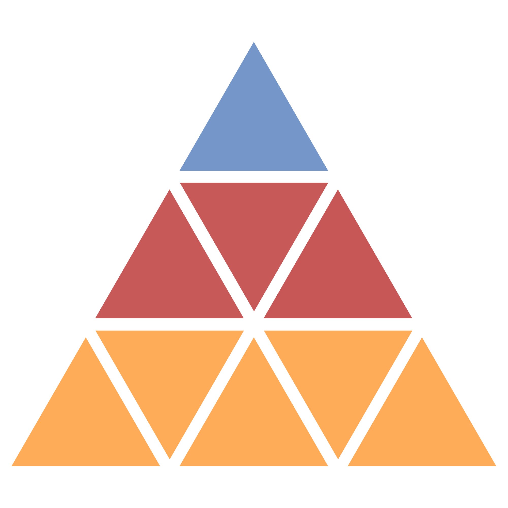 Dreiecke transparent